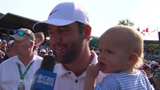 Scottie Scheffler interview after second win at the Memorial
