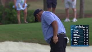 Ángel Cabrera makes birdie on No. 10 at James Hardie