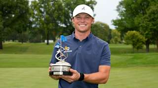 Frankie Capan III joins the winner’s circle at Nationwide Children's