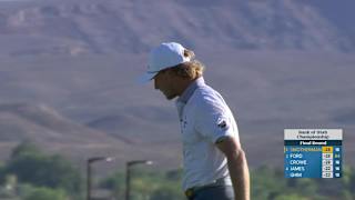 Austin Smotherman's 169-yard approach sets up birdie on No. 16 at Bank of Utah