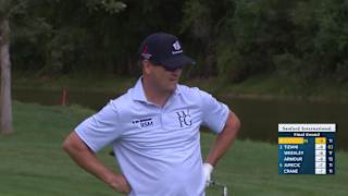 Zach Johnson makes birdie putt on No. 12 at Sanford International