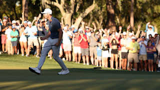 Sam Burns sinks 33-footer in 2nd playoff to win at Valspar