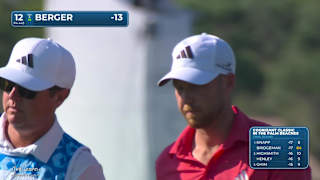 Daniel Berger sinks 22-foot birdie putt at Cognizant Classic