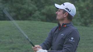 Justin Rose's solid wedge leads to birdie at HSBC Champions