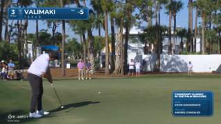 Sami Valimaki drains 31- foot birdie putt at Cognizant Classic