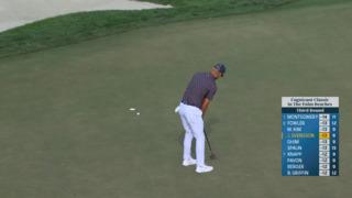Jesper Svensson sends in birdie putt at Cognizant Classic