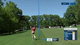 Stewart Cink makes birdie on No. 11 at Regions Tradition