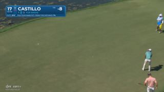 Ricky Castillo sinks a 30-foot birdie putt at Cognizant Classic