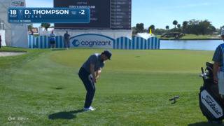 Davis Thompson runs chip close to set up birdie at Cognizant Classic