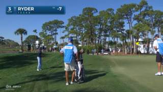 Sam Ryder chips it close to set up birdie at Cognizant Classic