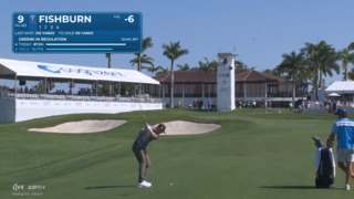 Patrick Fishburn sticks approach tight to set up birdie at Cognizant Classic