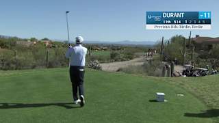 Joe Durant makes Eagle putt on No. 11 at Cologuard