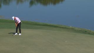 Max McGreevy drains 15-foot birdie putt at Cognizant Classic