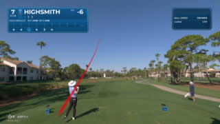 Joe Highsmith's solid tee shot sets up birdie at Cognizant Classic