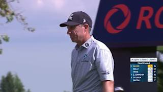 Steven Alker makes birdie on No. 16 at Rogers Charity Classic