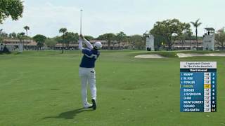 Matthieu Pavon cards birdie at Cognizant Classic