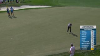 Brian Harman sinks 24-foot birdie putt at Cognizant Classic