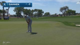 Joel Dahmen holes 13-foot birdie putt at Cognizant Classic
