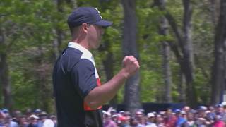 Brooks Koepka leads by one shot at PGA Championship