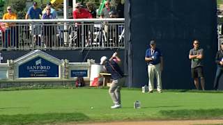 Steve Stricker's near hole-in-one at Sanford International