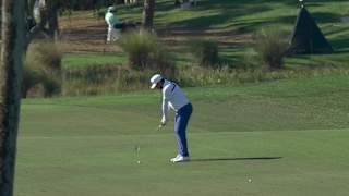 Matthieu Pavon makes birdie on No. 3 at Cognizant Classic