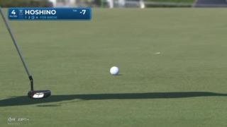 Rikuya Hoshino holes 19-foot birdie putt at Cognizant Classic