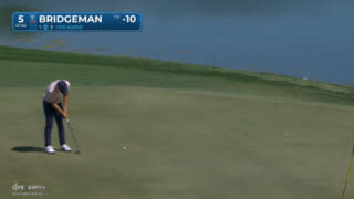 Jacob Bridgeman jars 16-foot birdie putt at Cognizant Classic