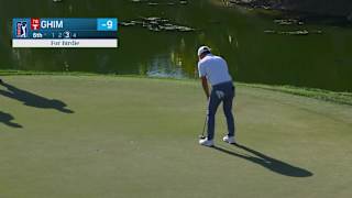 Doug Ghim converts birdie chance at Cognizant Classic