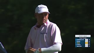 Dicky Pride makes birdie on No. 15 at DICK'S Open