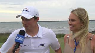 Matt Fitzpatrick interview after winning in playoff at RBC Heritage