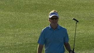 Brett Quigley drains long birdie putt at Morocco Champions
