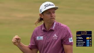 Cameron Smith taps in for winning birdie at The Open