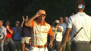 Rickie Fowler wins the Deutsche Bank Championship