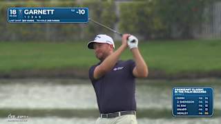 Brice Garnett cards birdie at Cognizant Classic