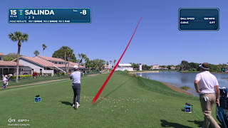 Isaiah Salinda sends tee shot to 8 feet and birdies at Cognizant Classic