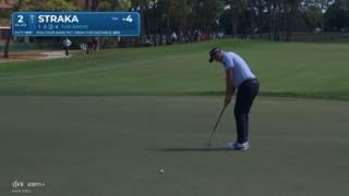 Sepp Straka trickles in 15-foot birdie putt at Cognizant Classic