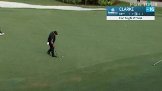 Darren Clarke birdies the last to win at TimberTech
