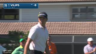 Karl Vilips goes flag hunting to yield birdie at Cognizant Classic