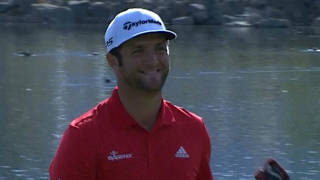 Jon Rahm ties the lead with birdie on No. 10 at CareerBuilder