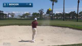 Daniel Berger bunker play leads to birdie at Cognizant Classic