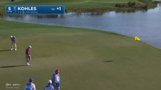 Ben Kohles jars a 42-foot birdie at Cognizant Classic