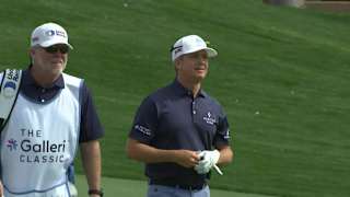 David Toms sticks approach to set up birdie at Galleri Classic