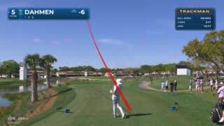 Joel Dahmen's quality tee shot leads to birdie at Cognizant Classic