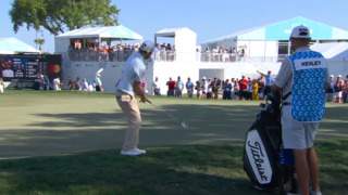Russell Henley chips it tight to set up birdie at Cognizant Classic