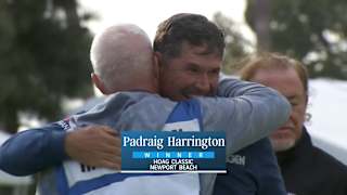 Padraig Harrington wins with clutch birdie at Hoag Classic