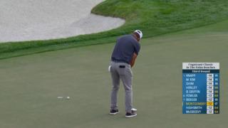 Taylor Montgomery makes birdie at Cognizant Classic
