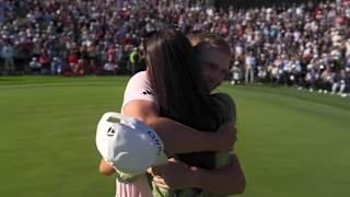 Jacob Bridgeman uses 72nd hole approach and par save to win The Genesis