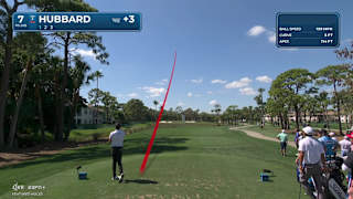 Mark Hubbard sends tee shot to 7 feet and birdies at Cognizant Classic