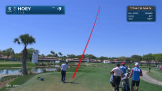 Rico Hoey dials in tee shot to set up birdie at Cognizant Classic