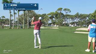 Chris Kirk sends approach to 6 feet and birdies at Cognizant Classic